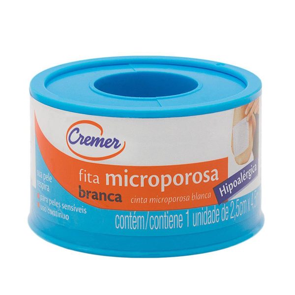 FITA MICROPOROSA CREMER BRANCA 4,5M - Imagem 2