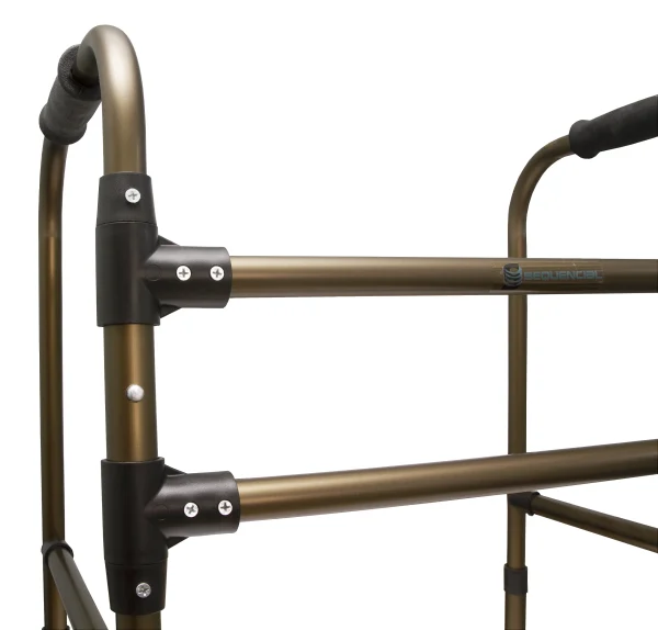 ANDADOR SEQUENCIAL 2 BARRAS FIXO BRONZE 80KG - Imagem 2