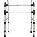 ANDADOR SEQUENCIAL 2 BARRAS FIXO C/RODAS 80KG