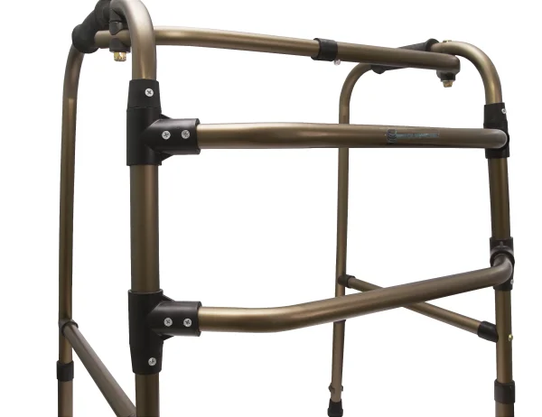 ANDADOR SEQUENCIAL 3 BARRAS ARTICULADO BRONZE 130KG - Imagem 2