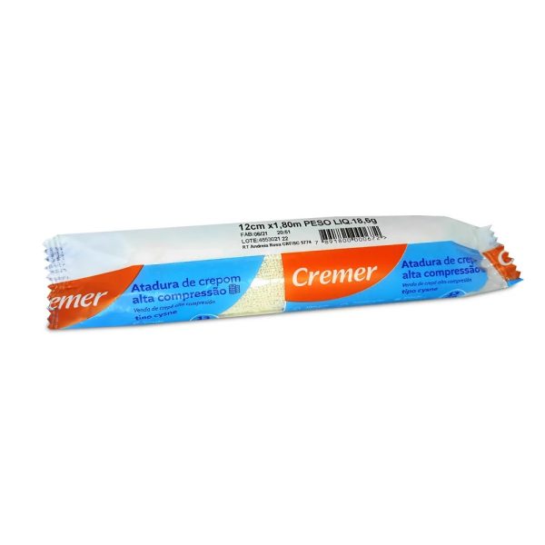 ATADURA CREMER CREPE 1,80M – CYSNE 13 FIOS INDIVIDUAL - Imagem 3