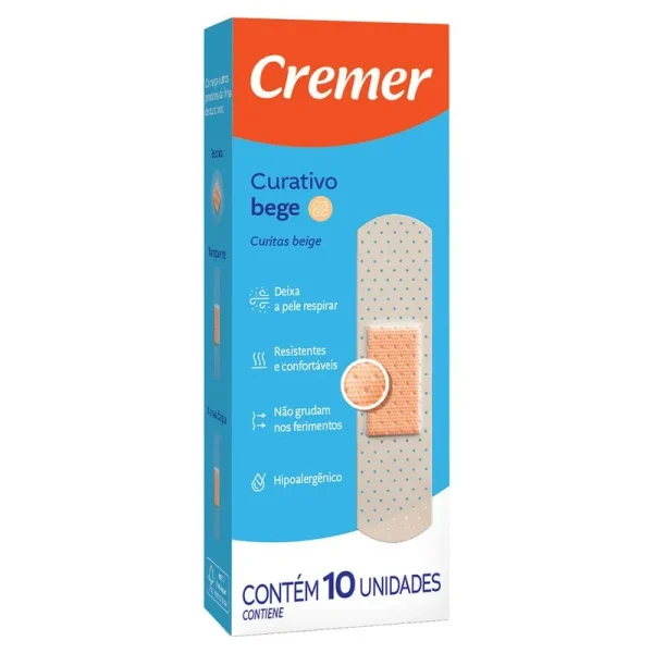 CURATIVO CREMER CARE TRADICIONAL BEGE