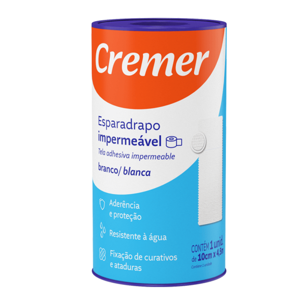 ESPARADRAPO CREMER IMPERMEAVEL 4,5M - Imagem 4
