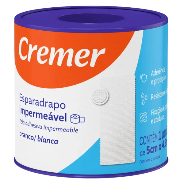 ESPARADRAPO CREMER IMPERMEAVEL 4,5M - Imagem 3