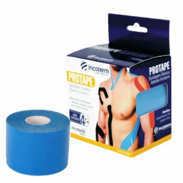 BANDAGEM ELASTICA INCOTERM ADESIVA PROTAPE - Imagem 2