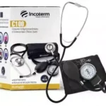 KIT APARELHO PRESSAO ANEROIDE INCOTERM + ESTETOSCOPIO C100