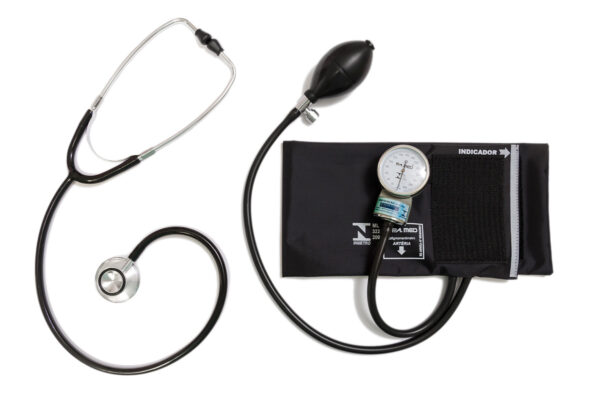 CONJUNTO APARELHO PRESSAO ANEROIDE + ESTETO DUOSSON P.A. MED - Imagem 3