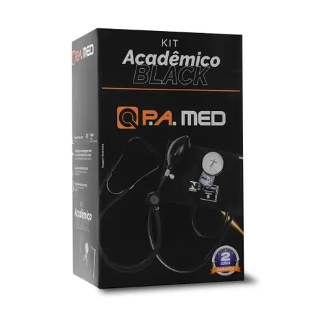 KIT ACADEMICO P.A. MED LINHA BLACK