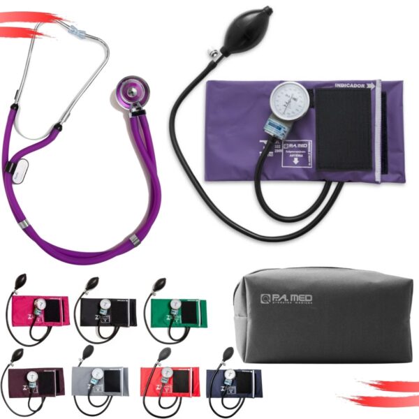 CONJUNTO APARELHO PRESSAO ANEROIDE + ESTETO DUOSSON P.A. MED