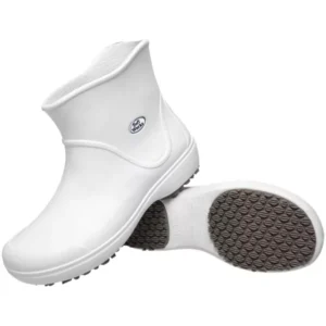 BOTA CANO CURTO SOFT WORK BRANCO - BB85