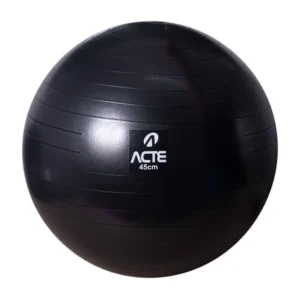 BOLA DE PILATES 45CM PRETA GYM BALL - T9-45P
