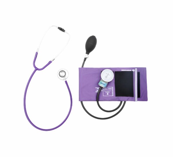 CONJUNTO APARELHO PRESSAO ANEROIDE + ESTETO DUOSSON P.A. MED - Imagem 4