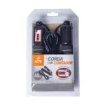 CORDA DE PULAR C/CONTADOR DE GIROS CINZA - T2-C