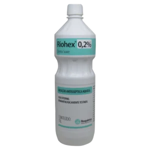 CLOREXIDINA RIOQUIMICA 1000ML 0,2% DERMO SUAVE AQUOSA