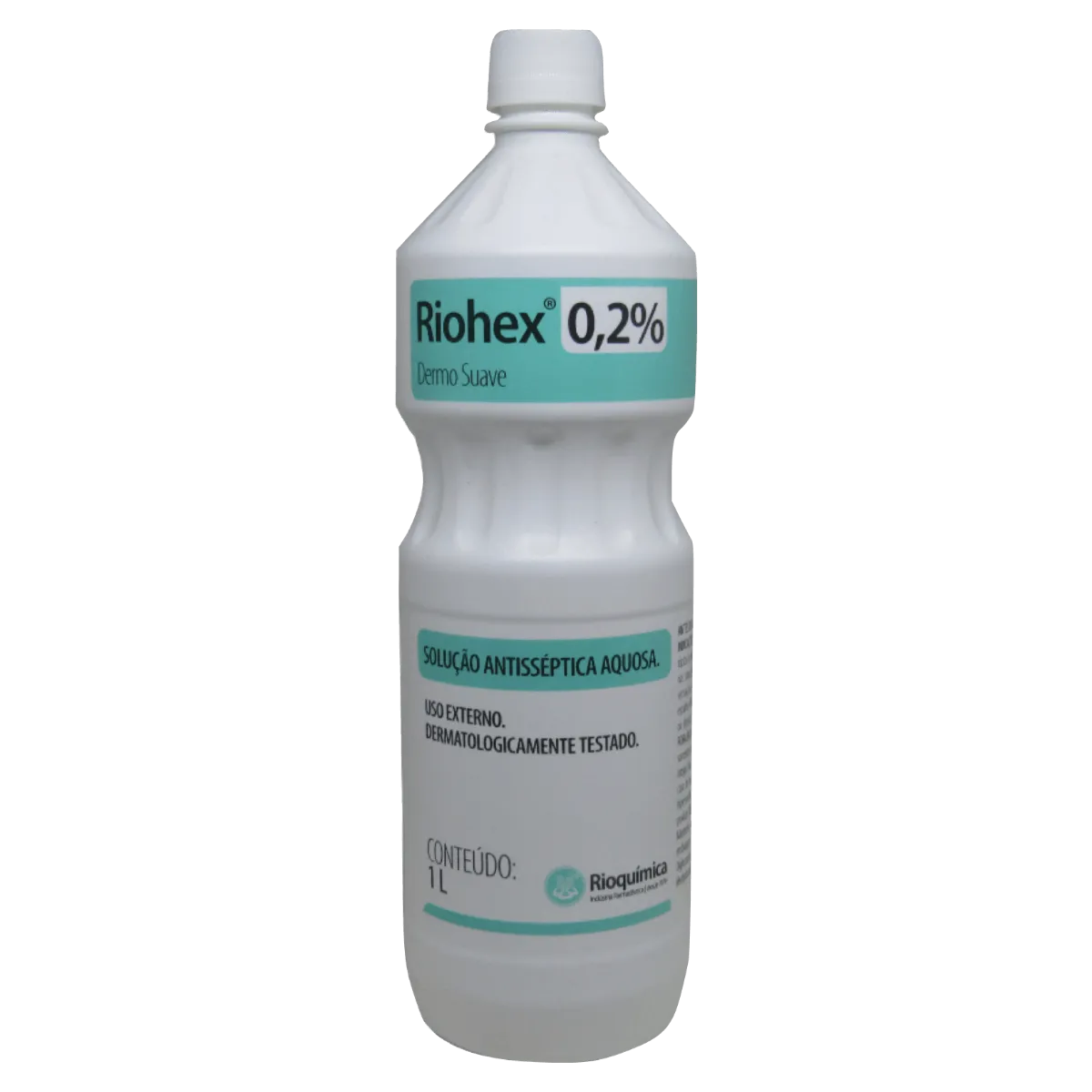CLOREXIDINA RIOQUIMICA 1000ML 0,2% DERMO SUAVE AQUOSA