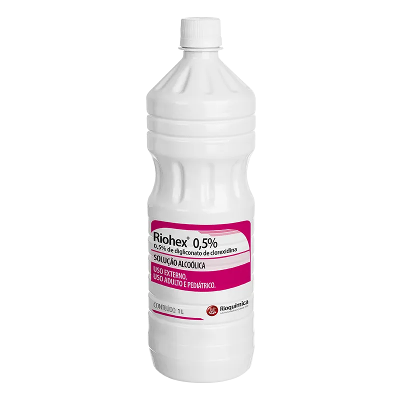 CLOREXIDINA RIOQUIMICA 1000ML 0,5% SOL.ALCOOLICA