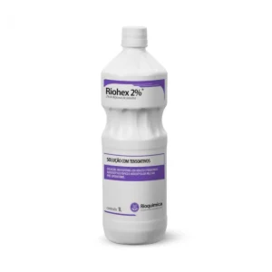 CLOREXIDINA RIOQUIMICA 1000ML 2% SOL.C/TENSOATIVOS