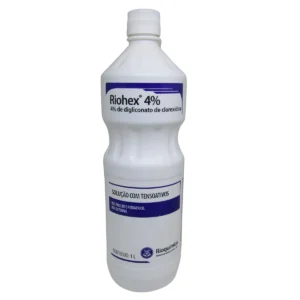 CLOREXIDINA RIOQUIMICA 1000ML 4% SOL.C/TENSOATIVOS