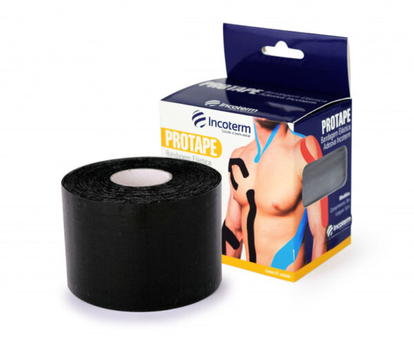 BANDAGEM ELASTICA INCOTERM ADESIVA PROTAPE - Imagem 4