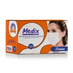 MASCARA DESCARTÁVEL MEDIX TRIPLA BFE BRANCA C/50UND